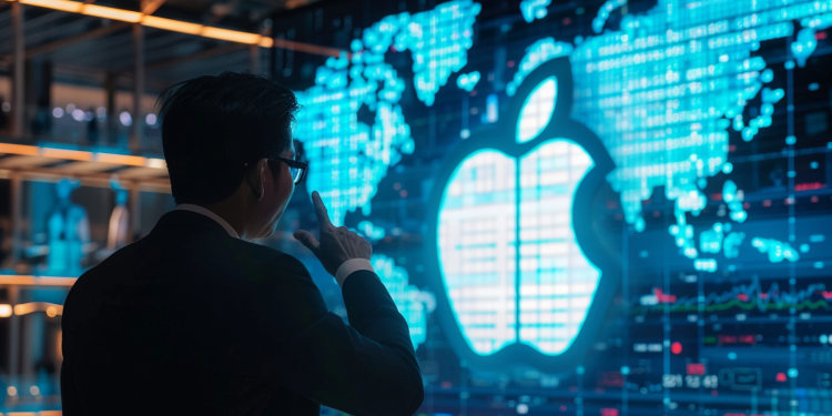 Finanzanalyst vor Apple-Aktienperformance