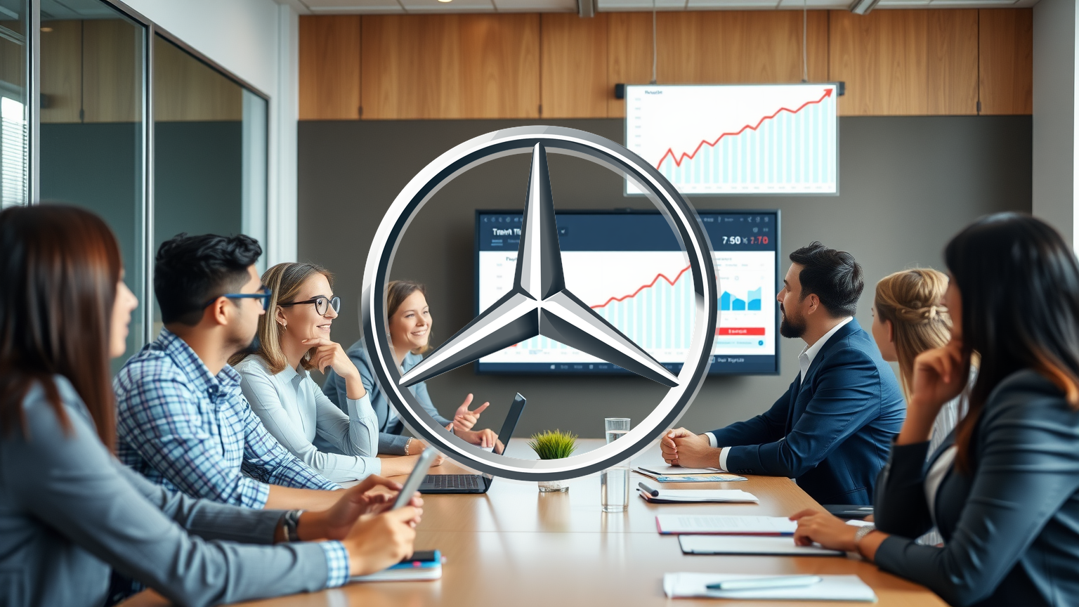 Mercedes-Benz Aktie - Beitragsbild