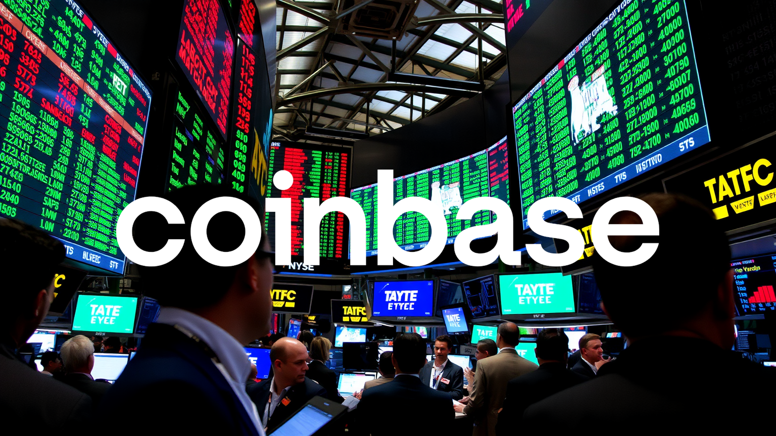 Coinbase Aktie - Beitragsbild