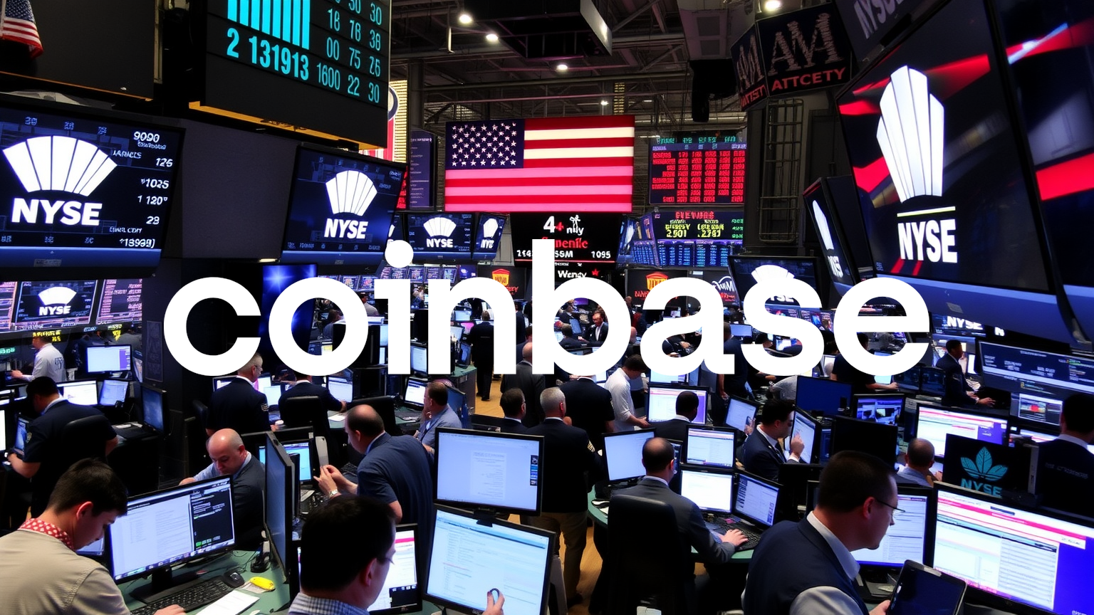 Coinbase Aktie - Beitragsbild