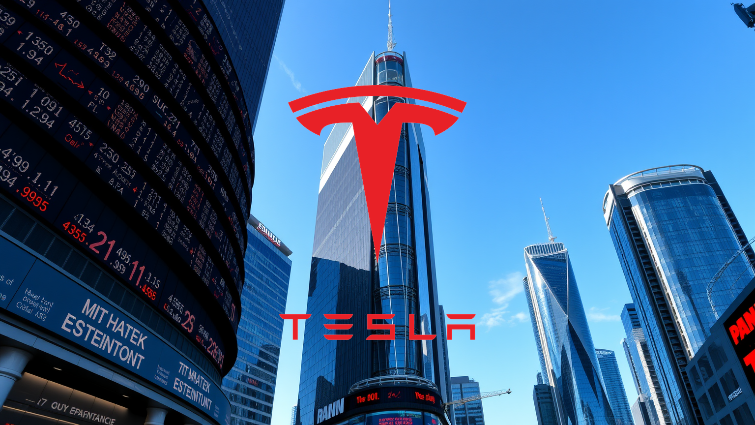 Tesla Aktie - Beitragsbild