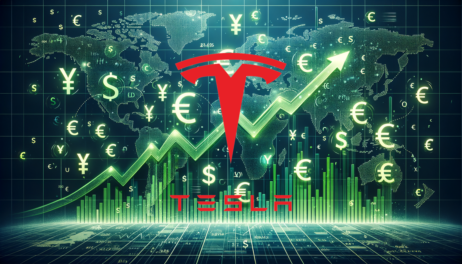 Tesla Aktie - Beitragsbild