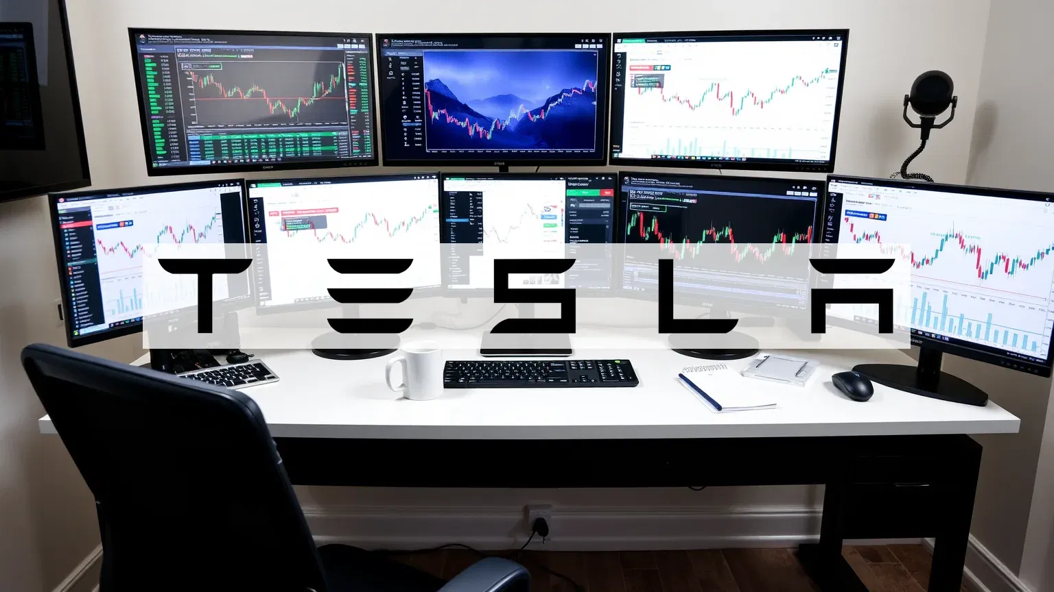 Tesla Aktie - Beitragsbild