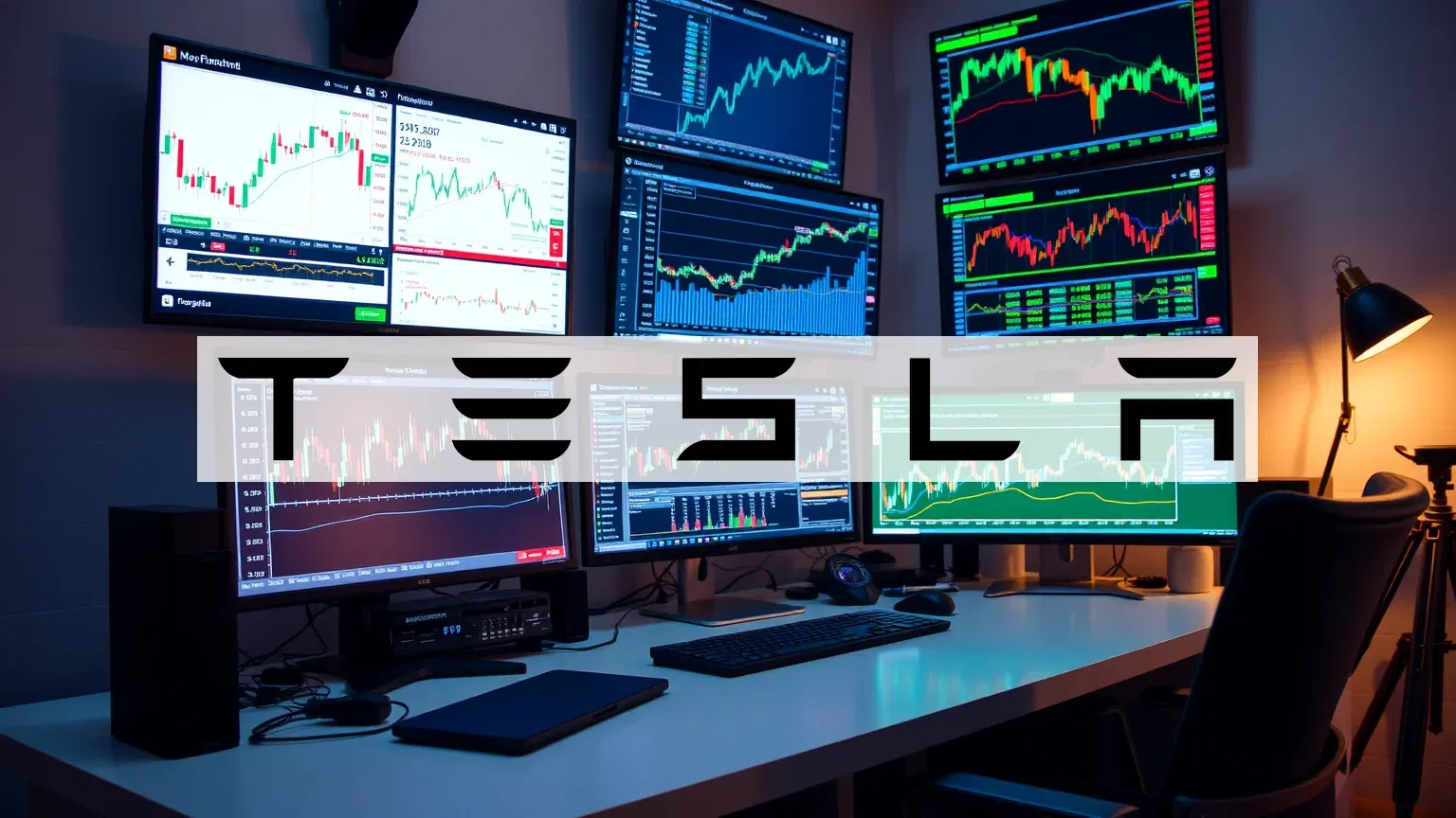 Tesla Aktie - Beitragsbild